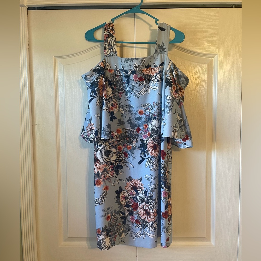 Floral Off-Shoulder Dress